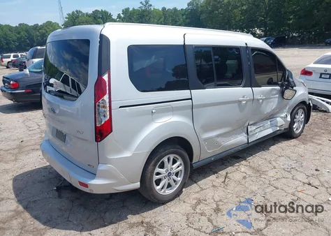 2019 Ford Transit Connect Xlt from USA, damaged, VIN NM0GE9F20K1424155